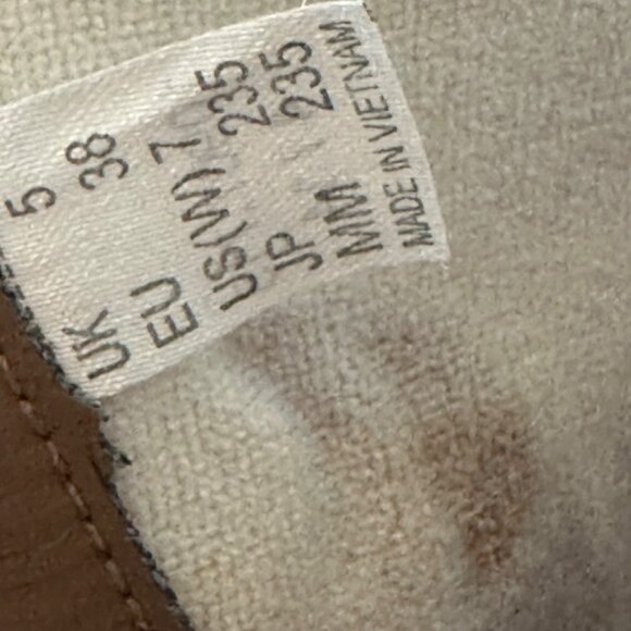 Helly Hansen Brown Leather Insulated Winter Boots Womens EU 38 US 7 Faux Fur Lin - Picture 4 of 16